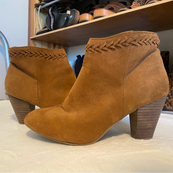 Tan Booties - Picture 1 of 1